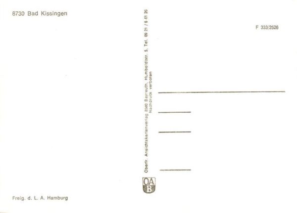 Bad Kissingen Fliegeraufnahme – Bild 2