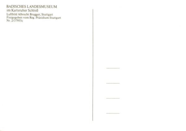 Karlsruhe Baden Badisches Landesmuseum im Karlsruher Schloss – Bild 2