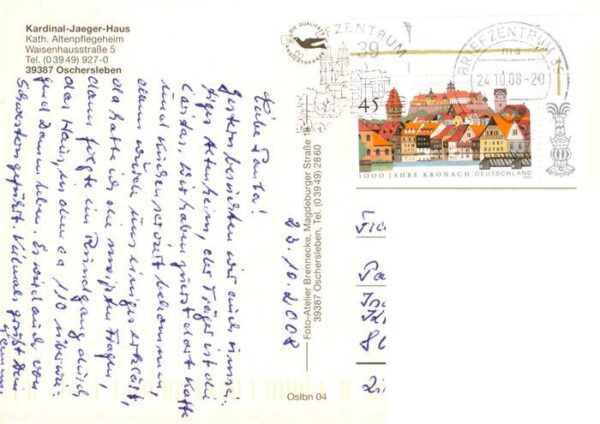 Oschersleben Bode Kardinal Jaeger Haus Teilansichten – Bild 2