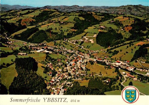 Ybbsitz Niederoesterreich AT Fliegeraufnahme