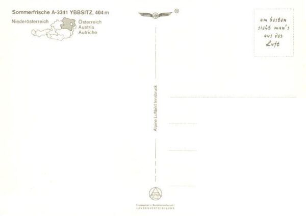 Ybbsitz Niederoesterreich AT Fliegeraufnahme – Bild 2