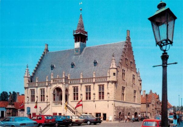 Damme  West-Vlaanderen Belgie Stadhuis