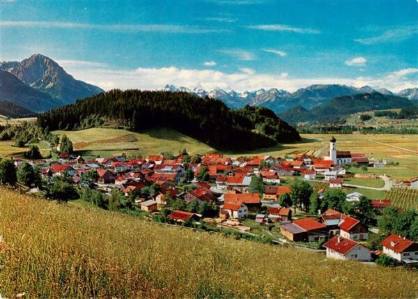 Altstaedten Allgaeu Panorama Alpen