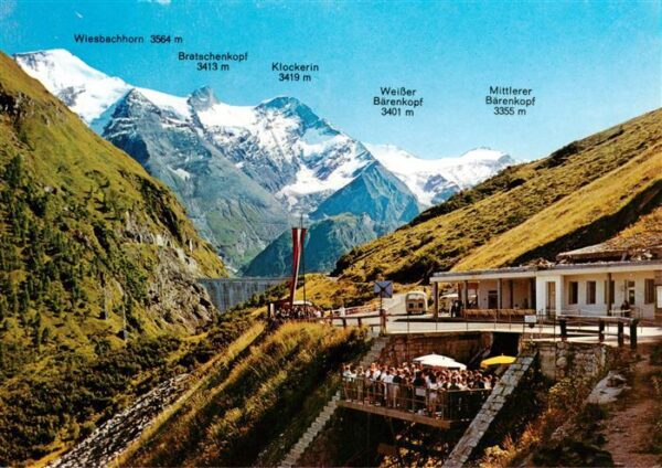 Kaprun AT Tauernkraftwerke Laerchwand-Schraegaufzug Bergstation Alpen