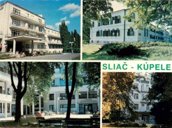 Sliac Szliacs Slovakia Motive Stadtzentrum Hotel