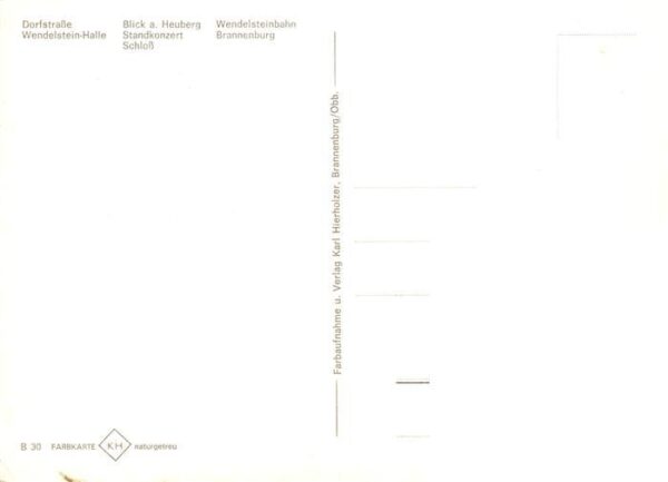 Brannenburg Dorfstrasse Heuberg Wendelsteinbahn Halle Standkonzert Schloss – Bild 2