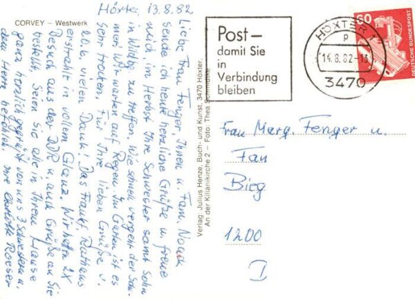 Corvey Hoexter Weser Westwerk Kirche – Bild 2