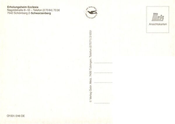 Schwarzenberg Schoemberg Erholungsheim Ecclesia – Bild 2
