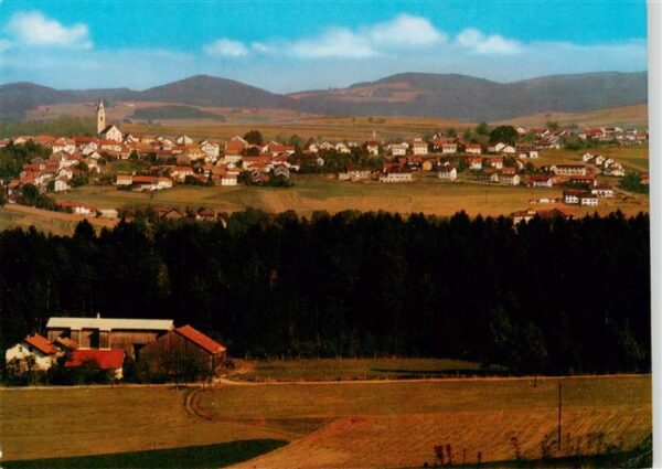 Eschlkam Panorama Erholungsort im Bayerischen Wald