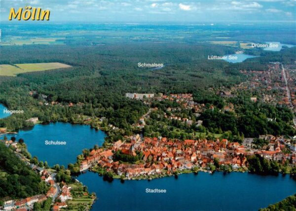 Moelln  Lauenburg Panorama Naturpark Lauenburgische Seen