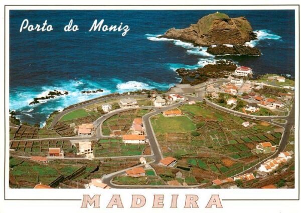Porto do Moniz Madeira Portugal Fliegeraufnahme