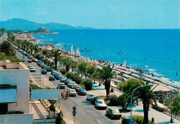 Terracina Lazio IT Lungomare Circe e spiaggia di ponente