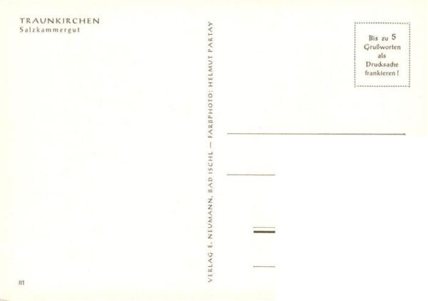 Traunkirchen AT Panorama Traunsee Alpen – Bild 2