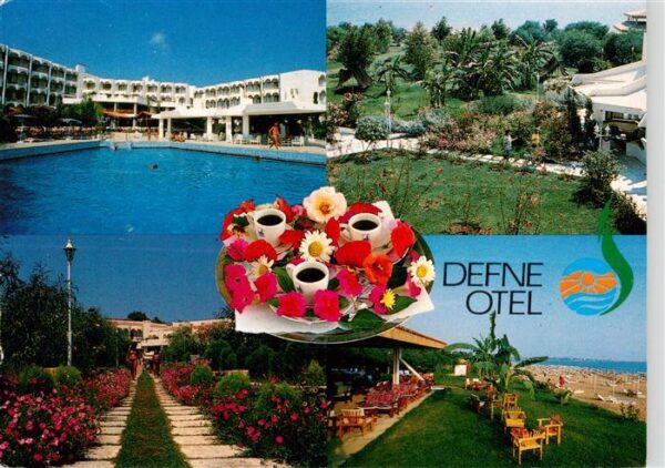 Side Antalya TK Defne Otel Swimming Pool Park Strand