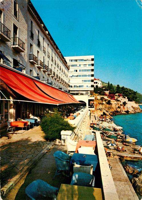 Dubrovnik Ragusa Croatia Terasa Hotel Excelsior