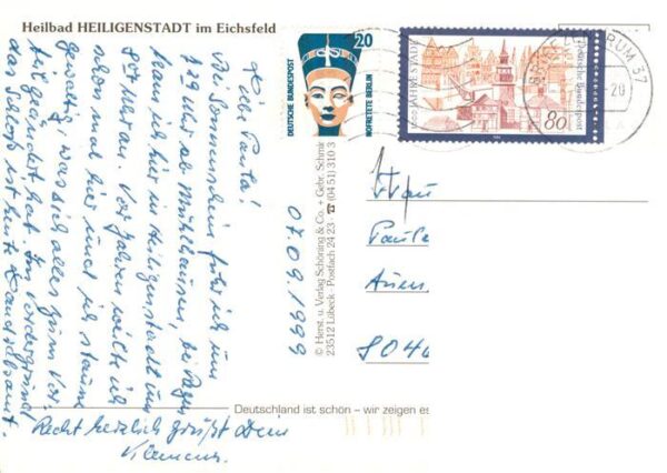 Heiligenstadt  Eichsfeld Thueringen Fliegeraufnahme – Bild 2