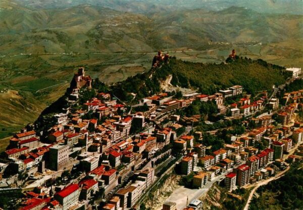 San Marino  Repubblica di Fliegeraufnahme