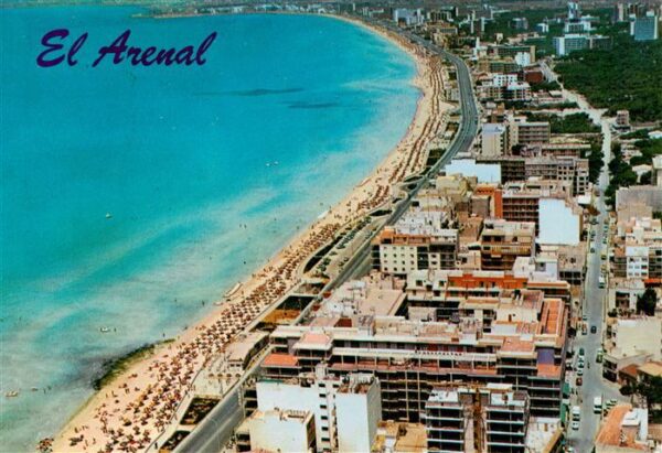 El Arenal Mallorca ES Vista parcial aérea