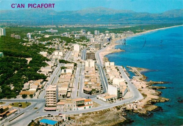 Can Picafort Mallorca ES Kuestenpanorama