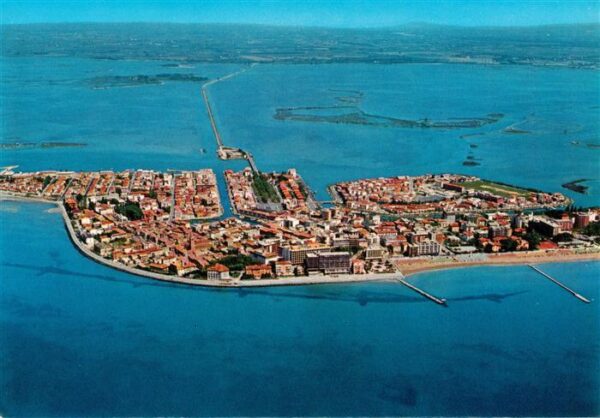 Grado Gorizia IT Fliegeraufnahme