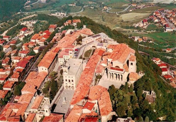 San Marino  Repubblica di Fliegeraufnahme