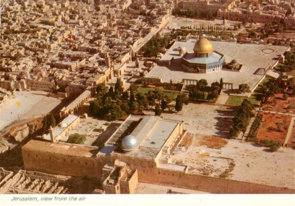 Jerusalem  Yerushalayim Israel Old City and the Temple Mount