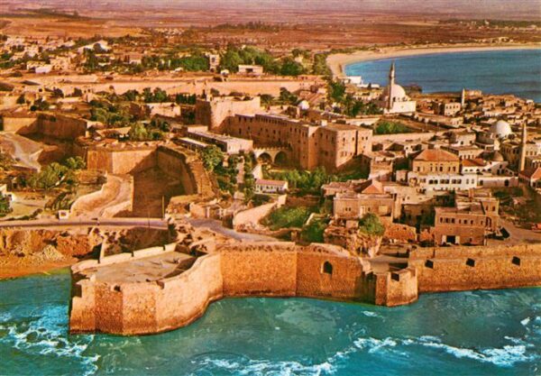 Acre Akkon Israel Fliegeraufnahme