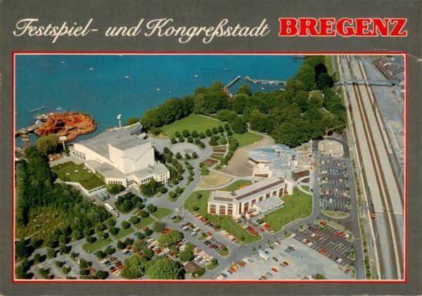Bregenz Vorarlberg Bodensee Festspiel- und Kongressstadt Hotel Mercure und Spiel