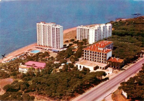 Las Chapas de Marbella Andalucia ES Hotel Almirante vista aérea