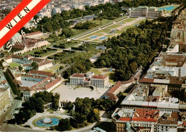 Wien AT Schloss Belvedere Gartenschloss des Prinzen Eugen von Savoyen