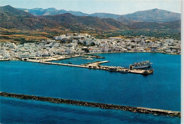 Naxos  Greece Fliegeraufnahme
