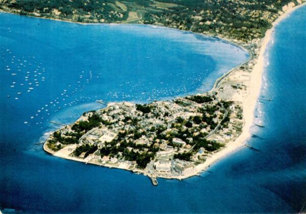 Sandbanks Peninsula Dorset UK Fliegeraufnahme
