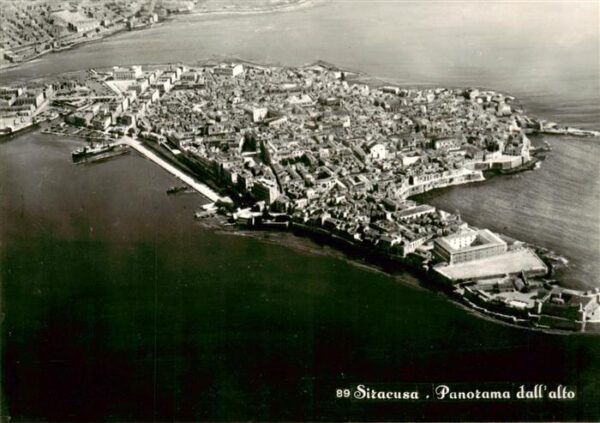 Siracusa Syrakus Sicilia IT Panorama dall alto