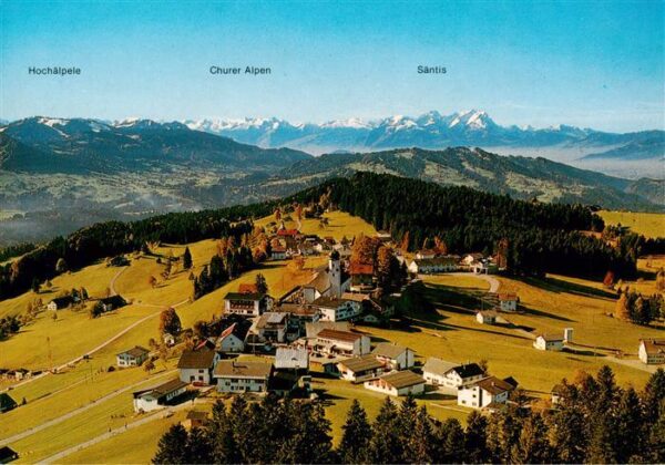 Sulzberg Vorarlberg AT Panorama Bregenzerwald Alpen
