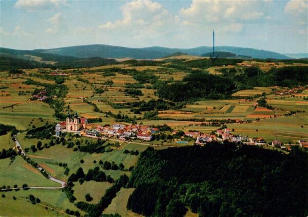 Maria Taferl Fliegeraufnahme