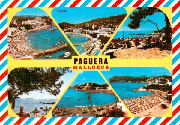 Paguera Peguera Calvia Mallorca ES Kuestenpanorama Strand Hotels