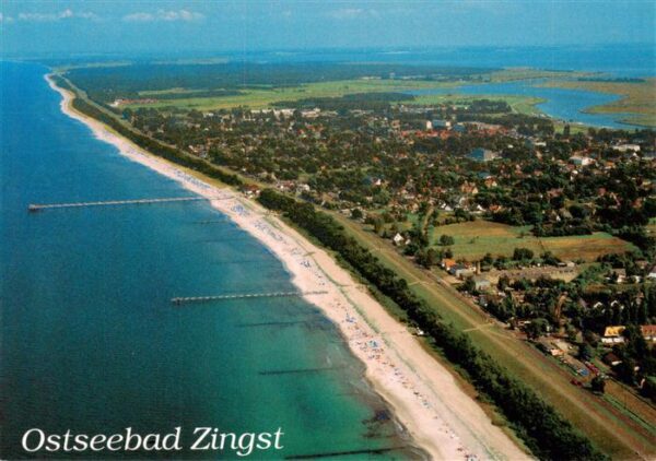 Zingst Ostseebad Kuestenpanorama Strand