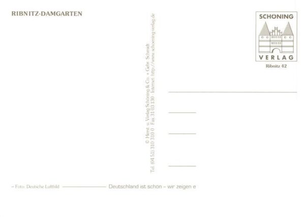 Ribnitz-Damgarten Ostseebad Fliegeraufnahmen – Bild 2