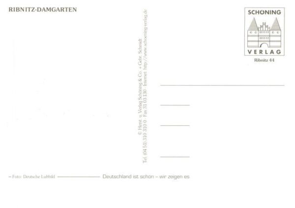 Ribnitz-Damgarten Ostseebad Fliegeraufnahme – Bild 2