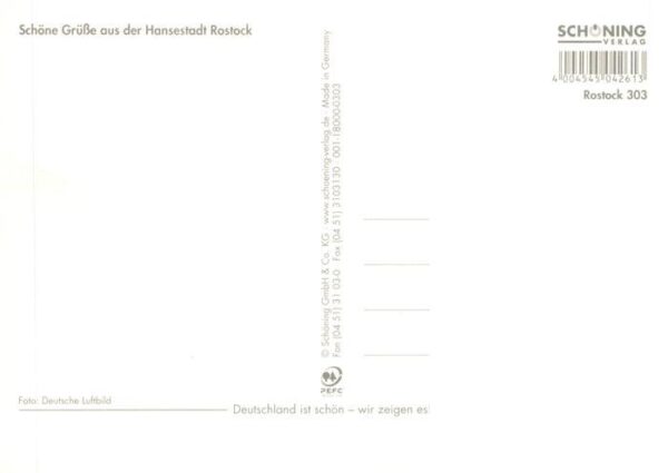 Rostock Stadtpanorama Hansestadt – Bild 2