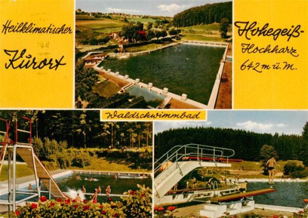 Hohegeiss Harz Waldschwimmbad
