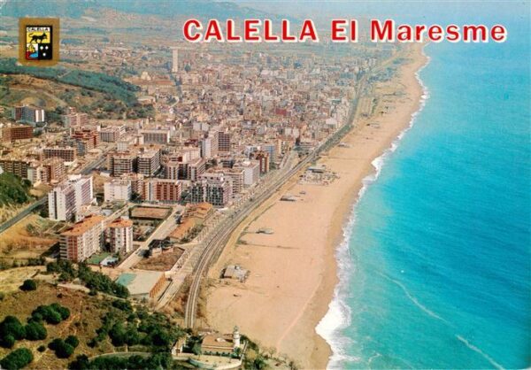 Calella de la Costa Calella de Mar ES Costa del Maresme vista aerea