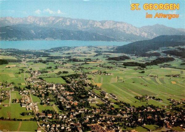 St Georgen Attergau Panorama Attersee Alpen