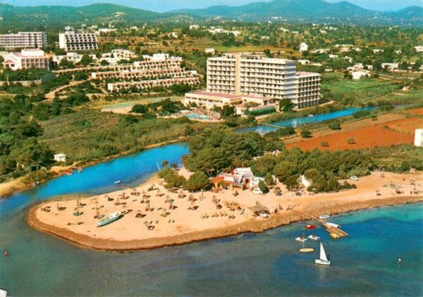 Santa Eulalia del Rio Ibiza ES Fliegeraufnahme