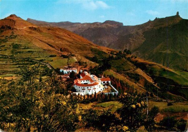 Tejeda Gran Canaria ES Parador y el Roque Nublo