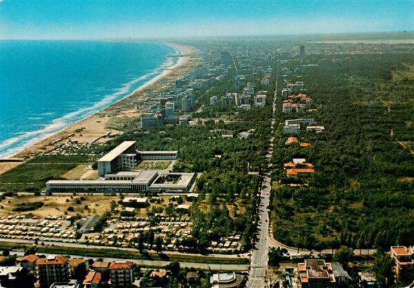 Milano Marittima Cervia IT Panorama dall aereo