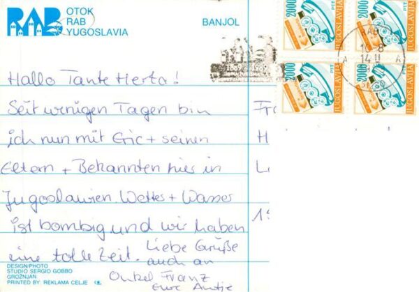 Rab  Croatia Fliegeraufnahme – Bild 2