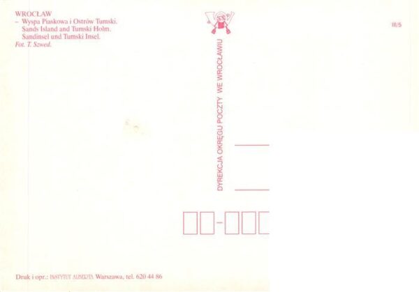 Wroclaw Breslau PL Sandinsel und Tumski Insel 46. Miedzynarodow Kongress Euchary – Bild 2