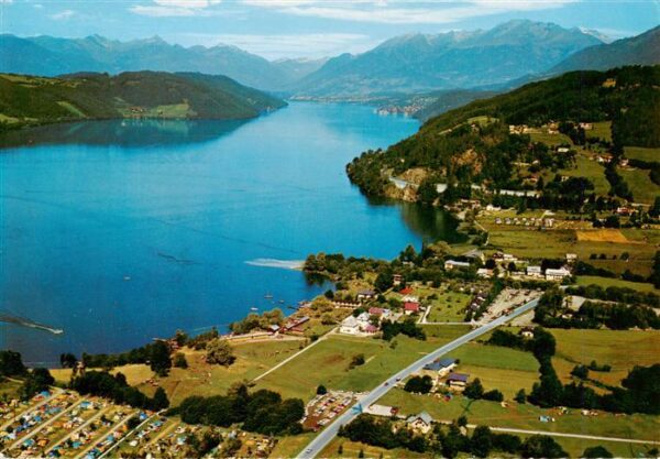 Doebriach Millstaettersee Fliegeraufnahme