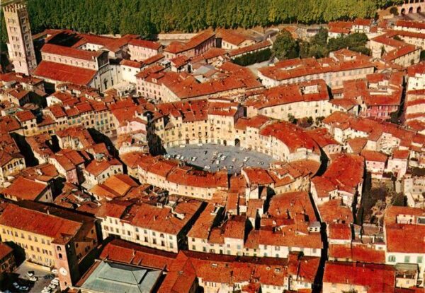 Lucca Toscana IT Piazza dell Anfiteatro Amphitheater
